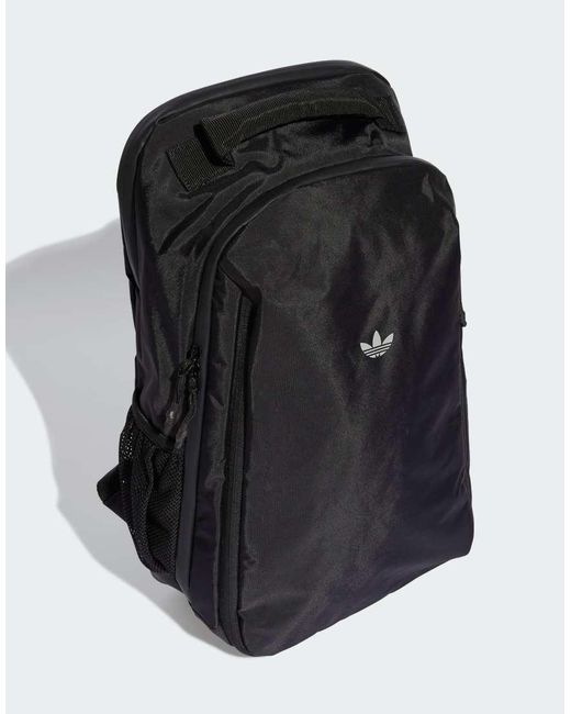 Adidas Originals Black Expandable Backpack