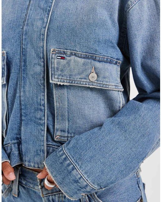 Tommy Hilfiger Blue Utility Denim Jacket