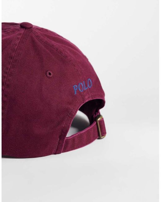 Polo Ralph Lauren Purple Icon Logo Cap