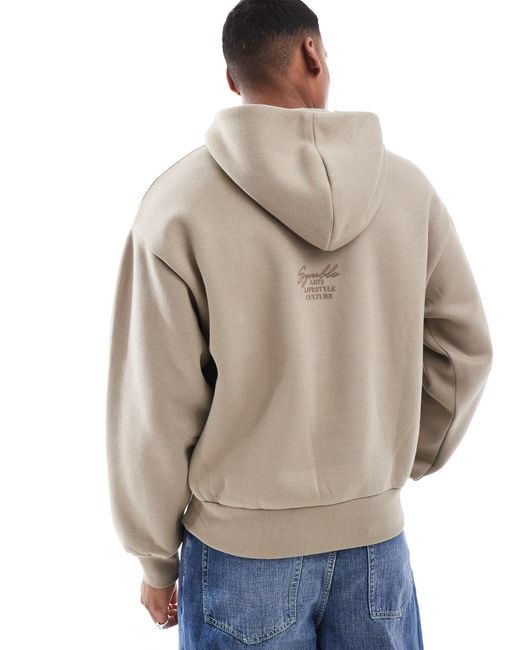 Bershka hoodie men discount