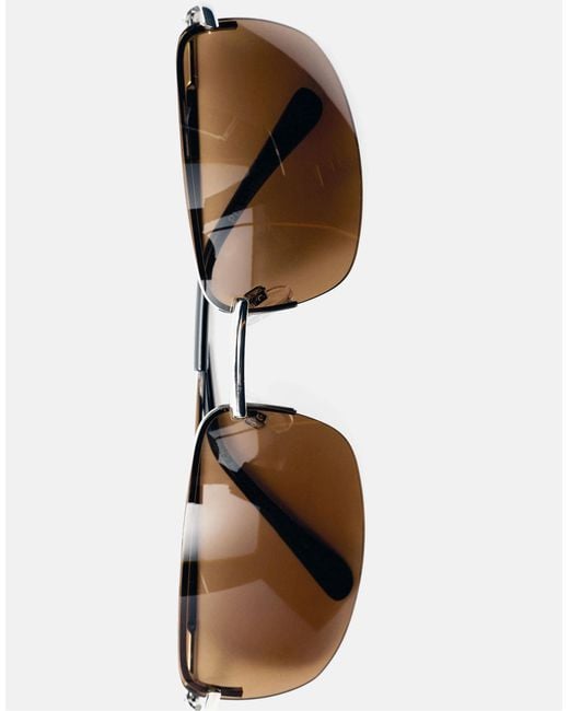 Pull&Bear White – sonnenbrille