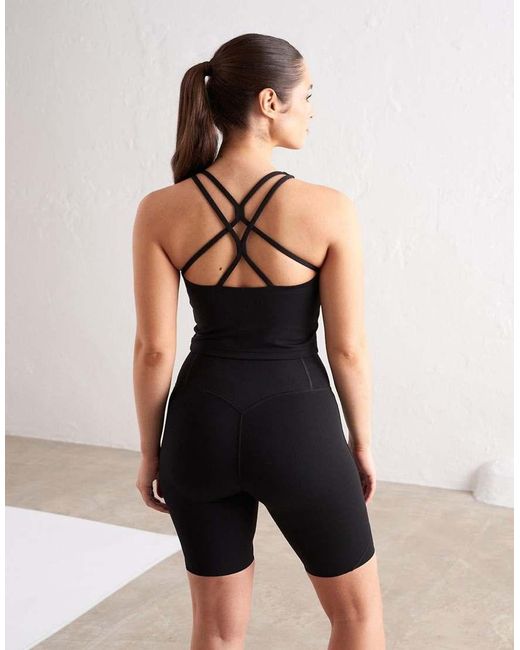 Aim'n Black Sculpting Strappy Bralette