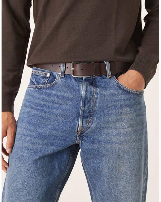 Calvin Klein Brown Calvin Klein Buckle Belt for men