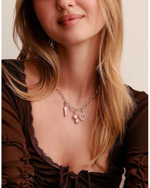 Thomas Sabo Pink Charm Pendant Heart Original