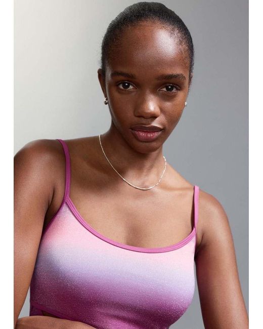 Mango Gray Teen Cut Out Swimsuit