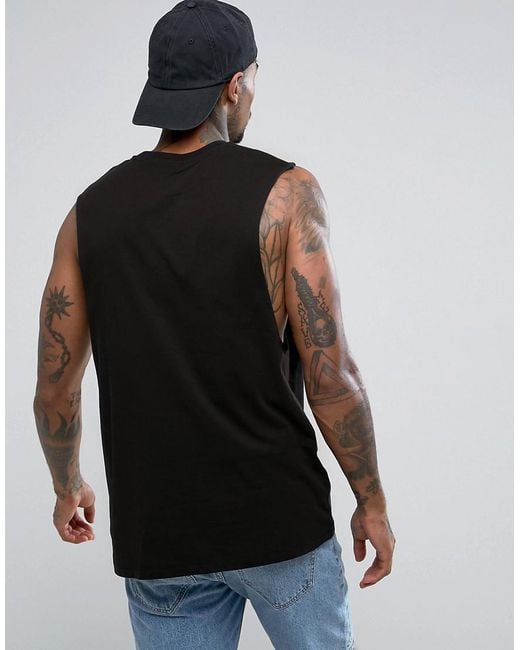 ASOS Metallica Sleeveless Band T shirt With Reload Print And