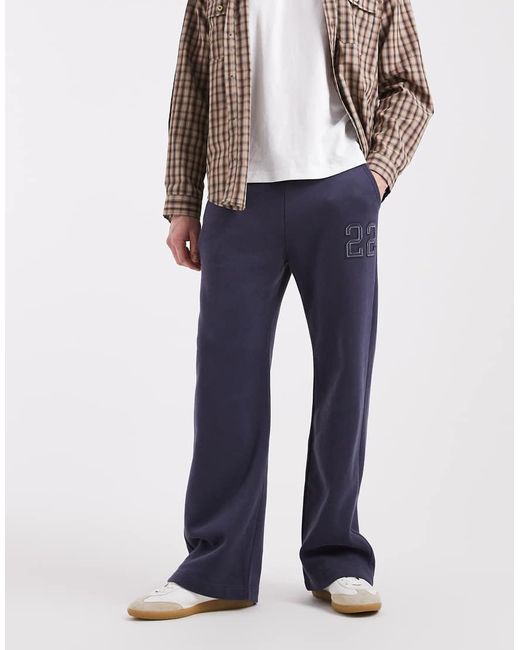 Hollister Blue Bootcut joggers