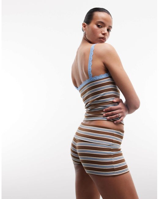 Collusion Multicolor Booty Short