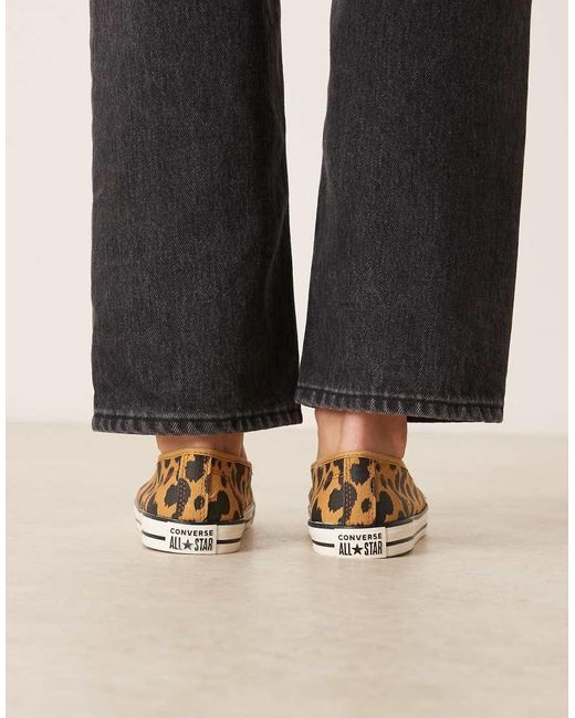 Converse Black Chuck Taylor All Star Dainty Ballet Flats