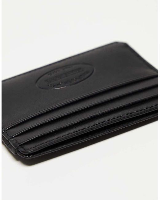 Tommy Hilfiger Black Eton Credit Card Holder for men
