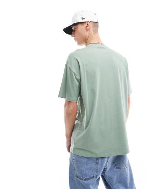 T-shirt oversize chiaro di New Look in Blue da Uomo
