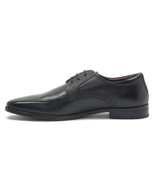 Thomas Crick Black 'Hutton' Formal Shoes Premium Quality Leather Derby Shoe for men
