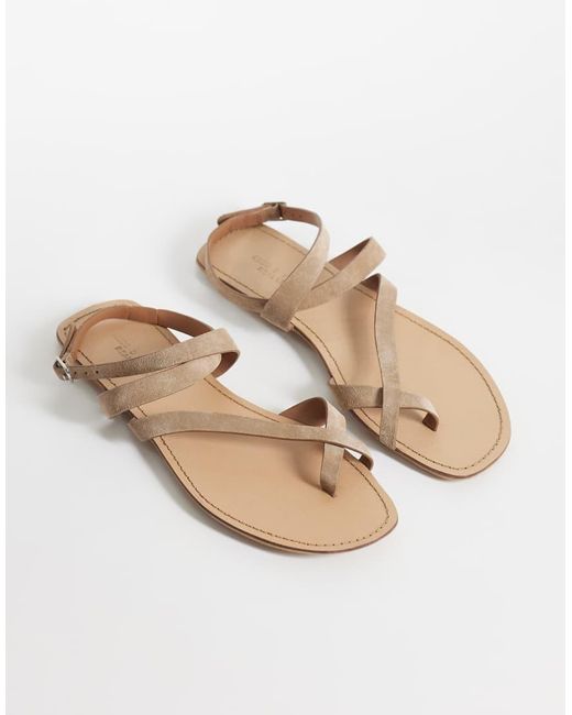 ASOS Brown Friction Sandal