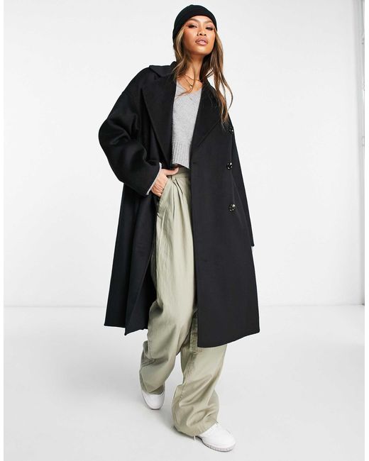 Manteau long habillé Mango en coloris Blue