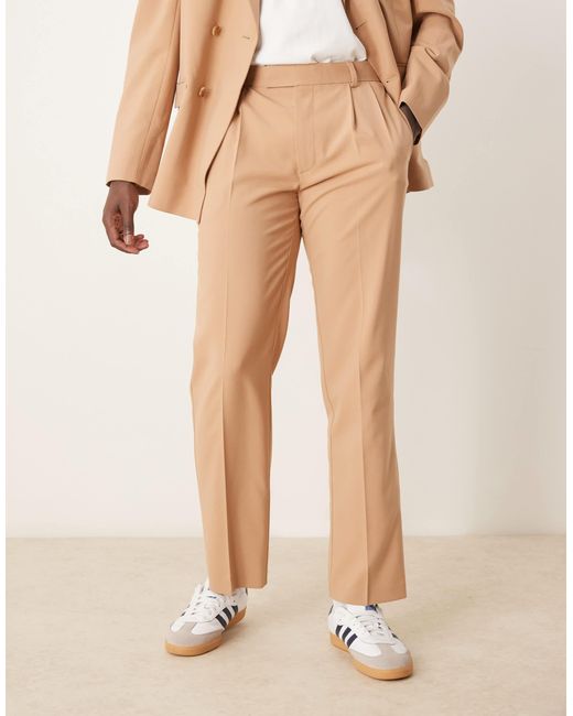 ASOS – anzughose in Natural für Herren