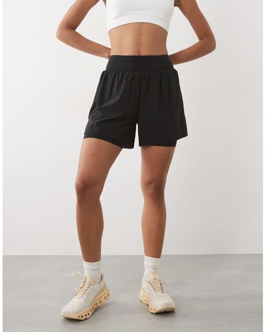 Sweaty Betty Natural Power 6" Texture Perforated Mesh Shorts