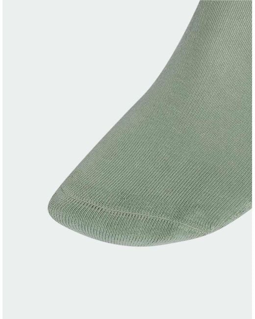 Adidas Originals Green Trefoil Crew Socks 10 Pairs