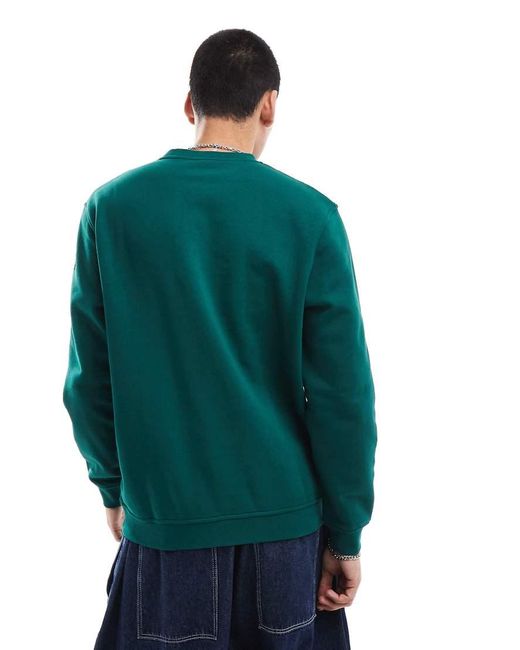 Santa Cruz Green Creep Crew Logo Sweatshirt for men