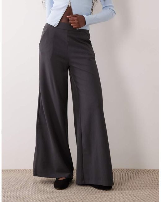 Jdy White High Rise Wide Leg Pants