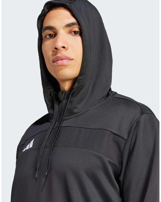 Adidas Originals Adidas football – tiro 25 essentials – kapuzenpullover in Blue für Herren