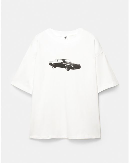Pull&Bear – t-shirt in White für Herren