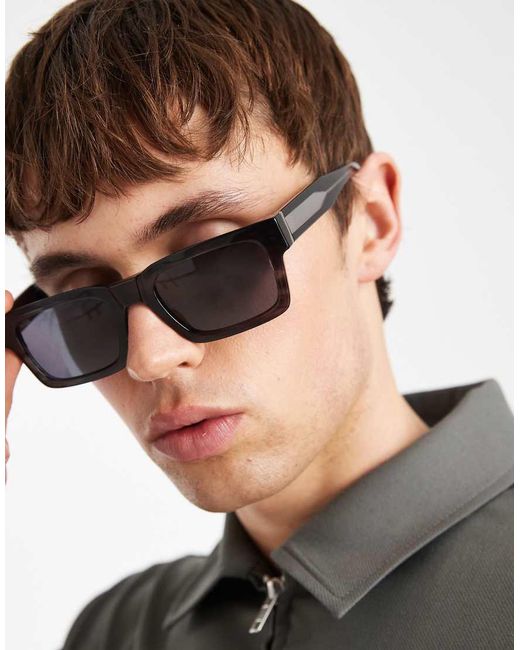 Boss Sunglasses Black Boss Square Sunglasses for men