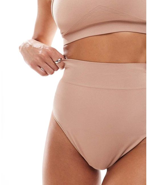 ASOS Natural Premium Sculpting Thong