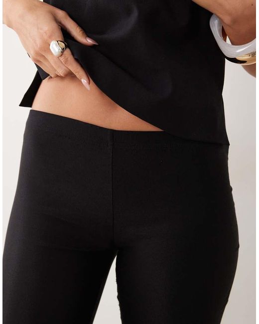 Motel Black Asla Stretch Tailored Capri