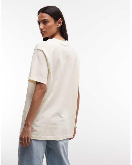 Nike White Boxy Tennis Graphic T-shirt