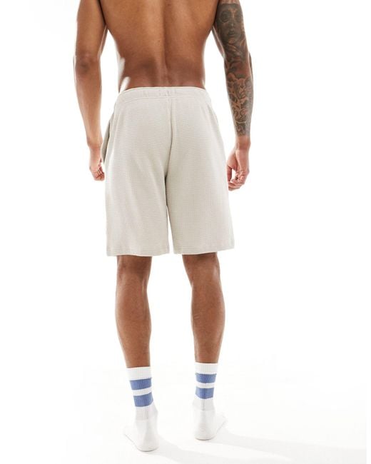 Emporio Armani Natural Bodywear Waffle Shorts for men