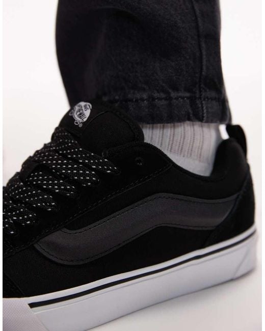 Vans Black Knu Skool Sneakers for men