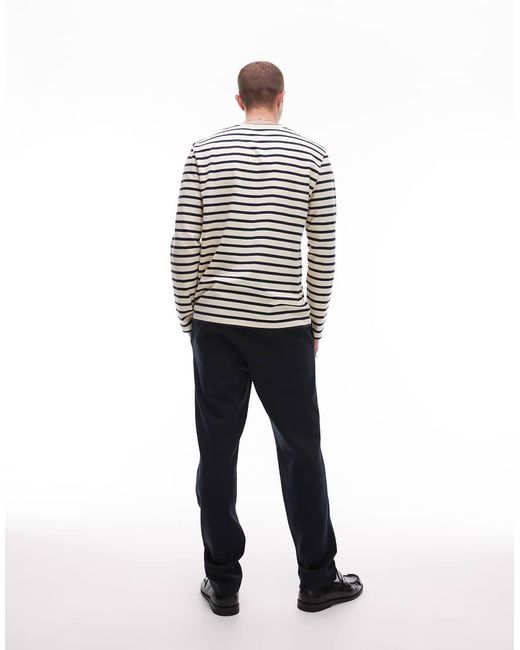 Joggers Con Cinturilla Elástica De Mango de hombre de color White