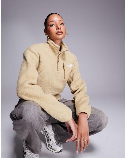 The North Face Natural Yumiori Quarter Zip Fleece