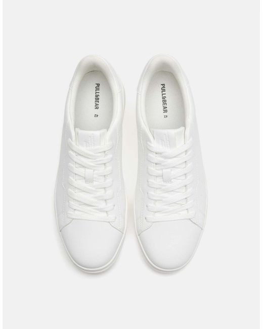 Pull&Bear – sneaker in White für Herren