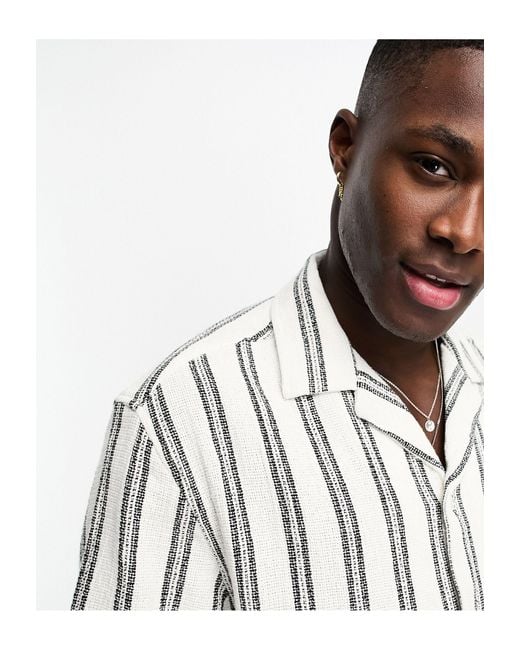 River island hotsell striped shirt