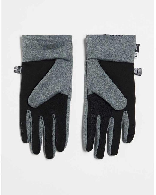 The North Face Gray Etip Touchscreen Compatible Gloves