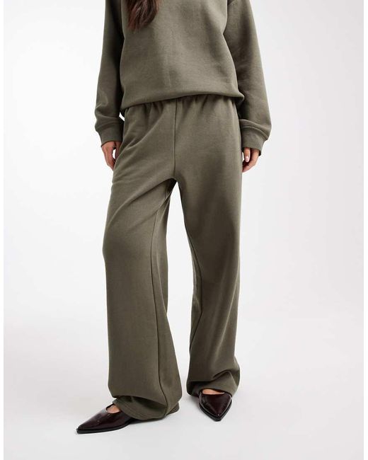 New Look Green Wide Leg Jogger