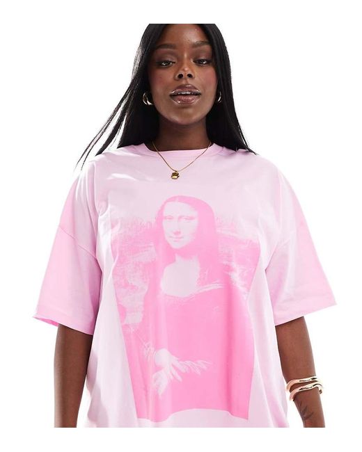 asos pink top