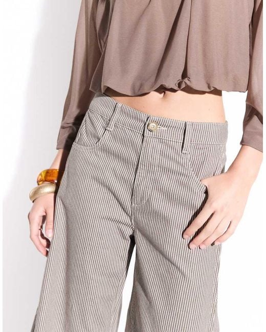 ASOS Multicolor Horseshoe Pants With Tab Waist Detail