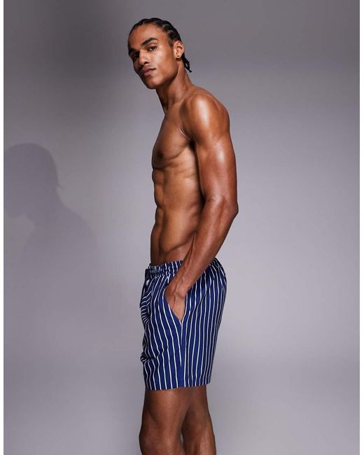 South Beach Blue Swim Shorts for men