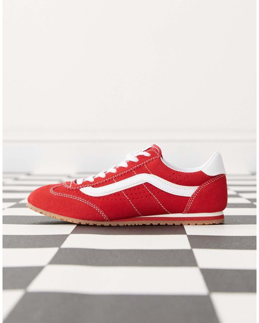 Vans White Super Lowpro Sneakers