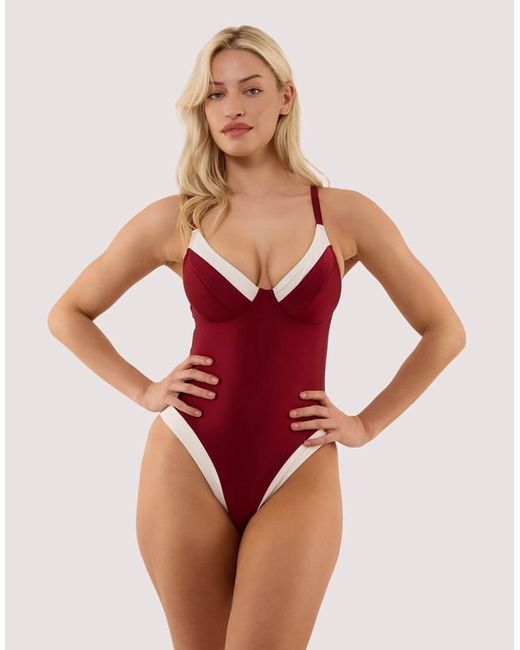Wolf & Whistle Stasia Fuller Bust Underwired Swimsuit