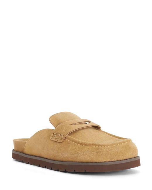 Dune Brown Goldens Mules