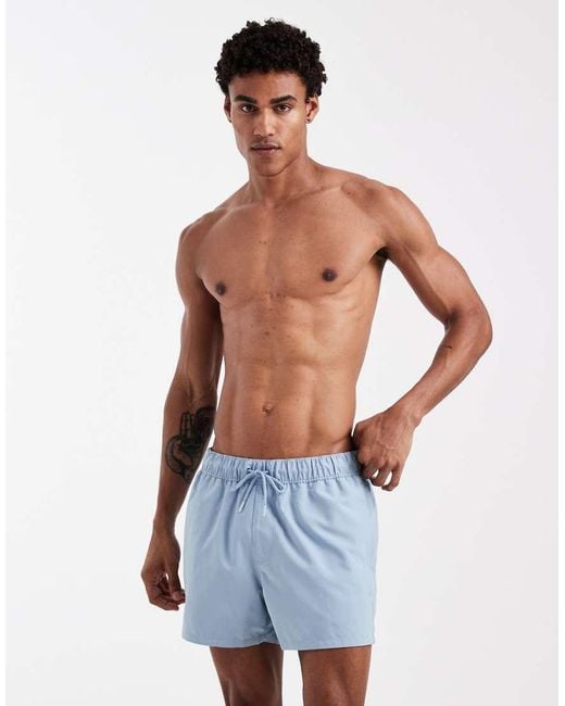 ASOS Blue Swim Shorts for men