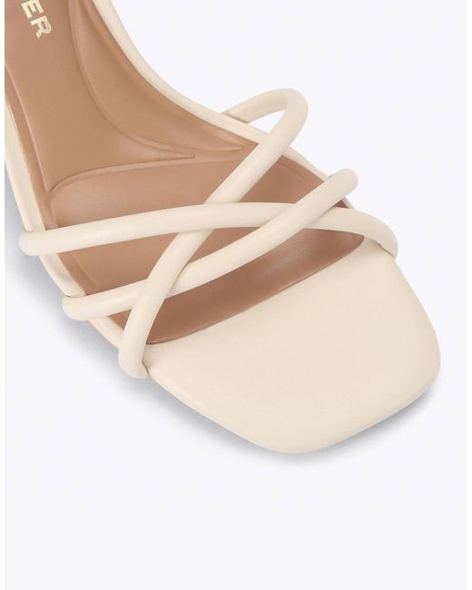 KG by Kurt Geiger Natural Sable Heeled Sandals
