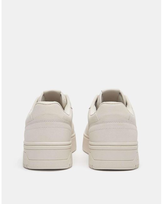 Pull&Bear White – retro-sneaker