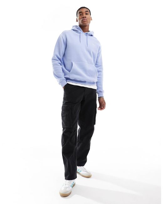 Hollister – locker geschnittener kapuzenpullover in Blue für Herren