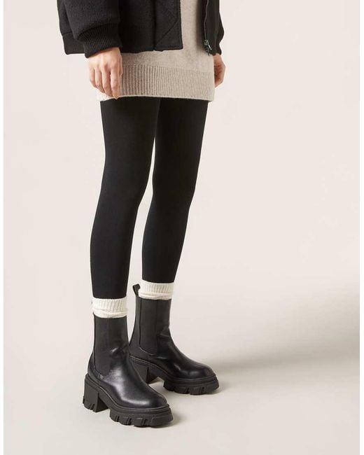 Calzedonia Black Thermal Super Opaque Tights