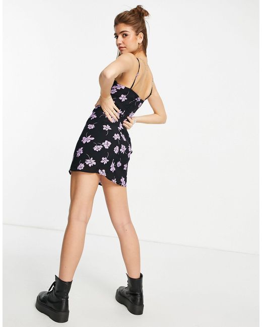 Strapless short dress - PULL&BEAR