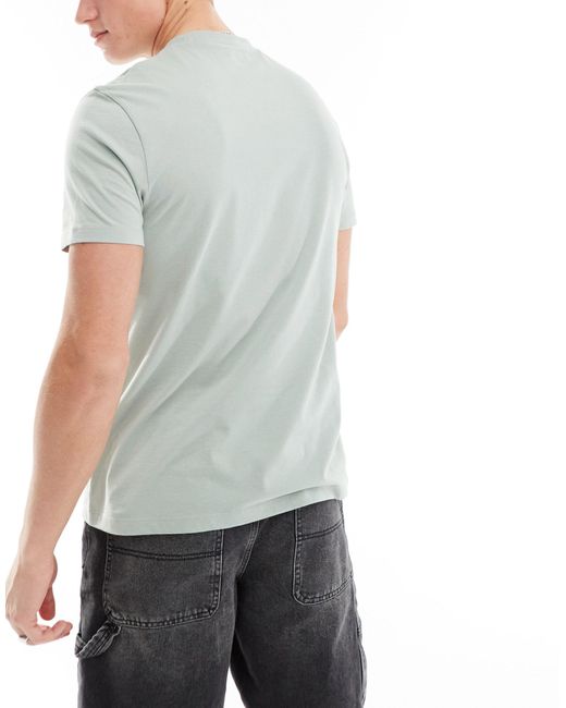 ASOS Green 5 Pack Crew Neck Short Sleeved T-shirts for men